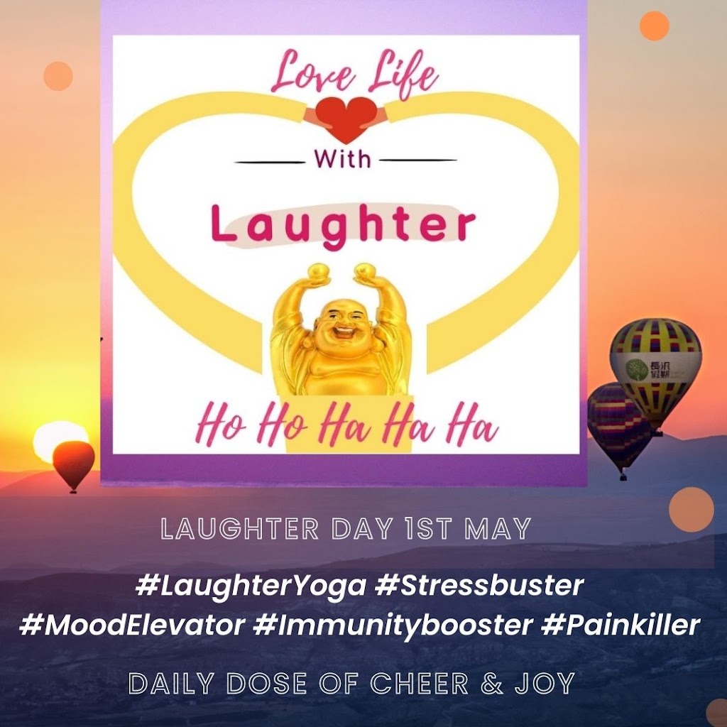 Spreading Cheer & Joy – Laughter Yoga
